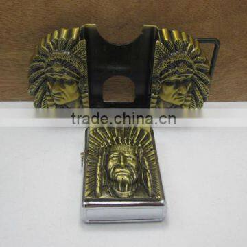 Low Price Plate Metal Buckle 40mm Zinc Alloy Belt Buckle photo-4