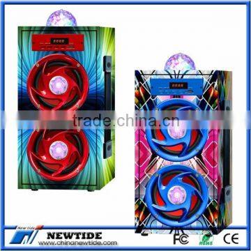 NT-WS002 Trade Assurance Supplier LED Wood Speaker