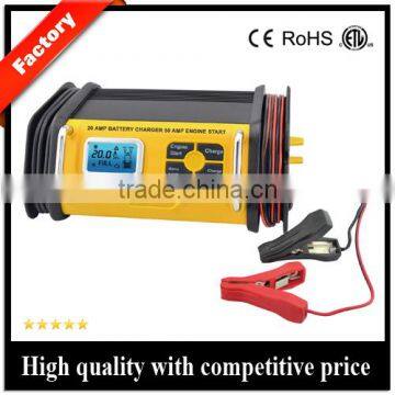 portable universal lead acid 20A 12v car battery charger with 50A engine start                        
                                                Quality Choice