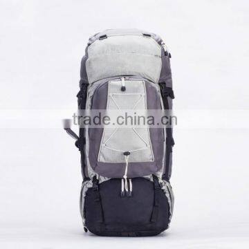 Foldable waterproof hiking backpack with a small backpack