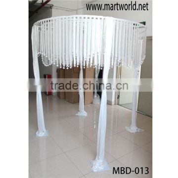 Latest decorating white fabric wedding tent for wedding events&party wedding decorations wedding mandap(MBD-013)