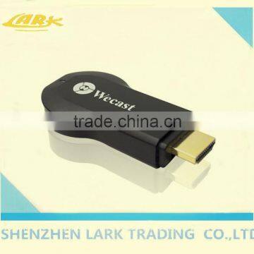 2015 new arrival satellite tv dongle wecast Smart Tv Dongle Stick Wecast C2 Support Android IOS
