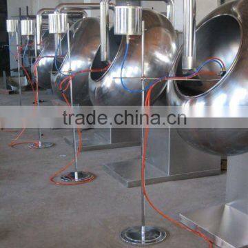 Fully stainless steel wide output range cashewnut sugar coating machine