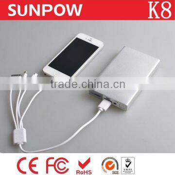 SUNPOW slim mini jump starter 8000mah