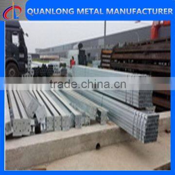 cold rolled zinc coated rectangular steel pipe