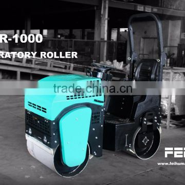 For sale good quality diesel engine electric start mini road roller price are reasonable