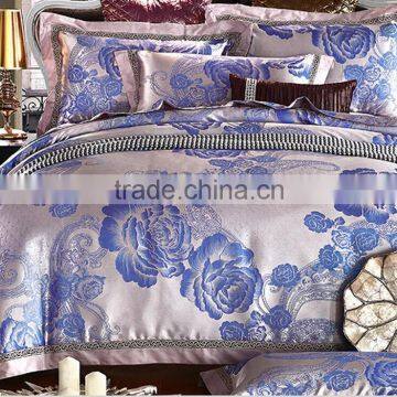 Colorful Silk Cotton Satin Jacquard Quality Duvet Cover,bedding Sheet Sets,comforter Set photo-5