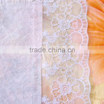 PVC/PEVA Lace Tablecloth With Flannel Backing, High Quality & Waterproof & Oil Proof photo-3