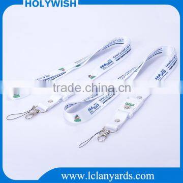 Wholesale cheap custom polyester usb flash buckle lanyard