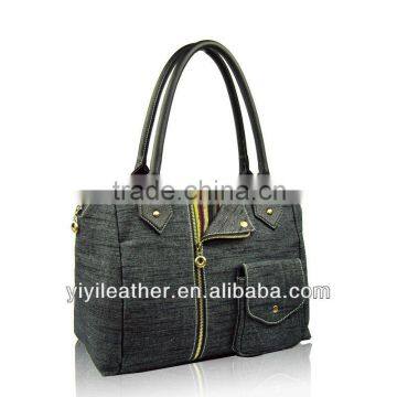 1617-2014 latest style lady denim bag,ladies jeans bags,fashion denim handbag