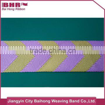 Woven High strength polyester webbing for bags belts