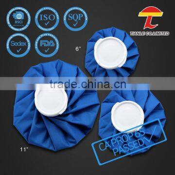 sky blue color India market hot sale custom cloth ice pack