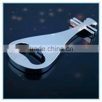 Fancy instrument metal bottle opener keychain