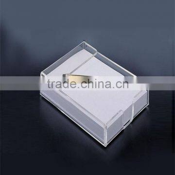 Transparent Acrylic Small Clear Storage Box for Scratchpad