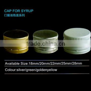 Cap for syrup