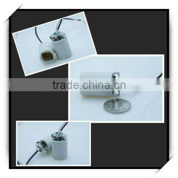 small size e14 porcelain electric extension sockets with wire