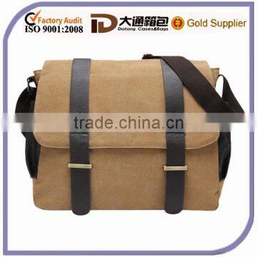 Mens Leisure Korean Style Canvas Shoulder Messenger Bag