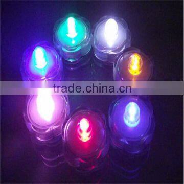 glow light led candle changing plastic led light candle