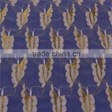 Hot Sales Nigerian African Gold George Lace Style With Elastic photo-3