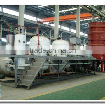 CE advanced Continuous and automatic rice bran oil refinery equipment