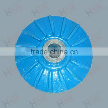 Corrosion resistant centrifugal slurry pump impeller with high quality china manufacture