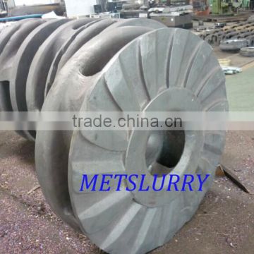 Standard parts slurry pump acid and alkali resistant rubber impeller