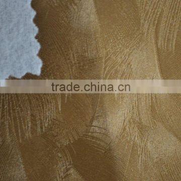 semi pu upholstery leather fabric