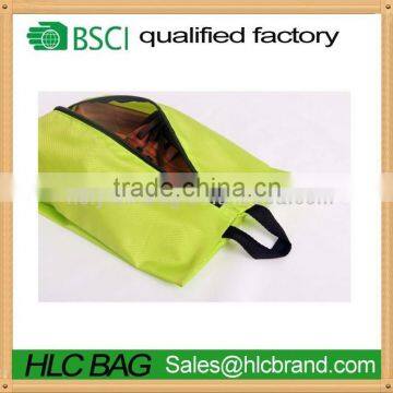 Promotional 210D polyester sport shoes bag