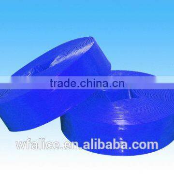 coiled and high flexibility pvc lay flat hose layflat pipe water pipe