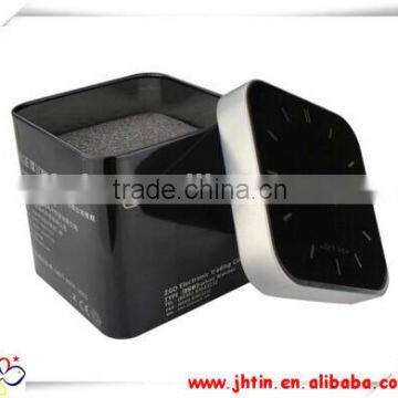 China alibaba empty tin box with hinge,metal tin boxes,cigarette case box