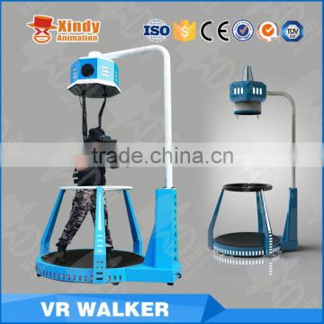 Guangzhou Virtual Reality 360 degree real CS game Treadmill Simulator VR Walker