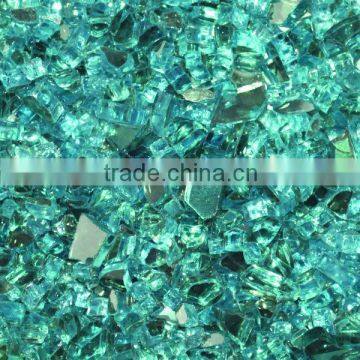 Hi Chipper 1/4 Inch Azuria Reflective Fire Glass