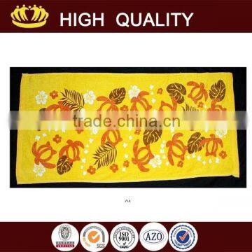 China suppliers full color printed beach towel