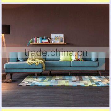 Simple wooden sofa set design