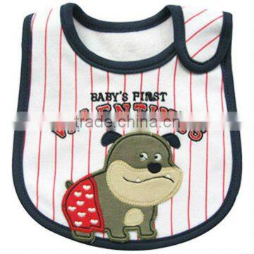 New design Embroider Baby Bib Cheap Burp Cloths