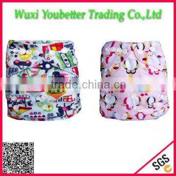 Print Cloth Diaper All in one size Nappy Washable Cloth Diaper