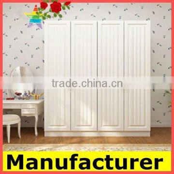 2015 Hot Sale 2,3,4 Door Melamine Wooden Bedroom Closet Quality Choice