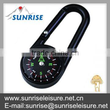 83004# zinc alloy colored carabiner with compass                        
                                                Quality Choice