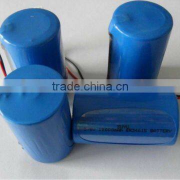 3.6V ER34615 19000mAh Lithium ion battery