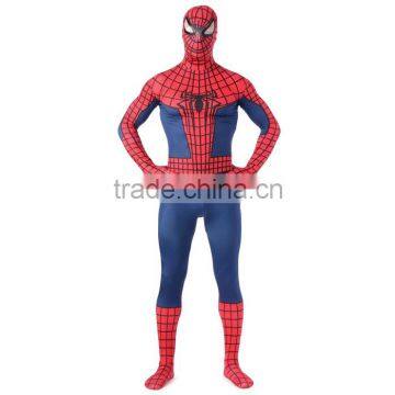 Trade Assurance Halloween Costume Red Adult Spiderman Costume photo-6