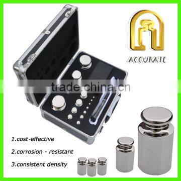 low cost 1mg-2kg test unit, M1 class standard calibration block, weight mass set
