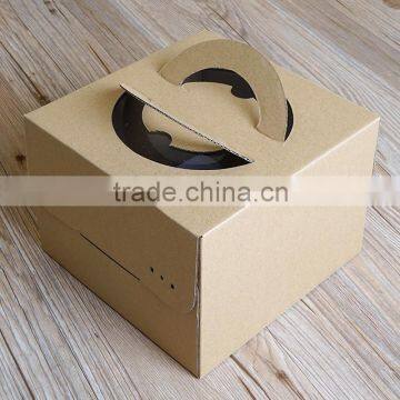 Custom Kraft Paper Cake Box,packing Mousse Box for Wholesale