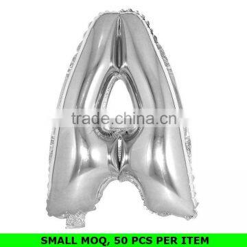 China Wholesale Various Kinds of Alphabet Letter Foil Balloons