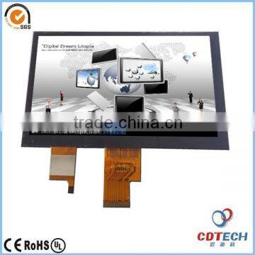 7.0 Inch 1024*600 AUO Portable DVD Player TFT Lcd Display With Cap-TP Quality Choice photo-3