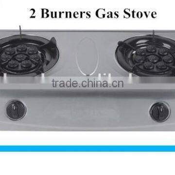 double burners gas stove GS-8214