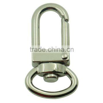 Wholesale nickel free zinc alloy 13mm 1/2 inch snap hook keychain little purse hook