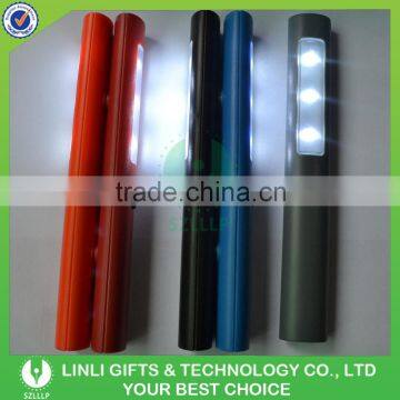 Plastic Promotional Led Magnetic Torch Light