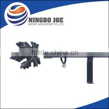 Spray iron curtain rod set for home decoration