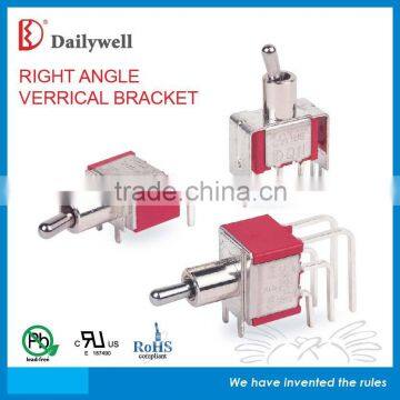 3P 4P SP DP GOLD PURE-TIN Miniature Toggle Switch photo-2