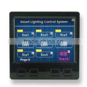 3.5-7 Inch Wired Real Color LCD Touch Screen Module for Intelligent Lighting Dimmer Control System-YT-TP35B